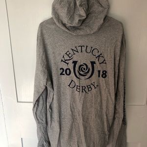 Long sleeve hooded shirt